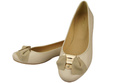 Women's Ballerinas Shoes Natural Leather 894 ElitaBut