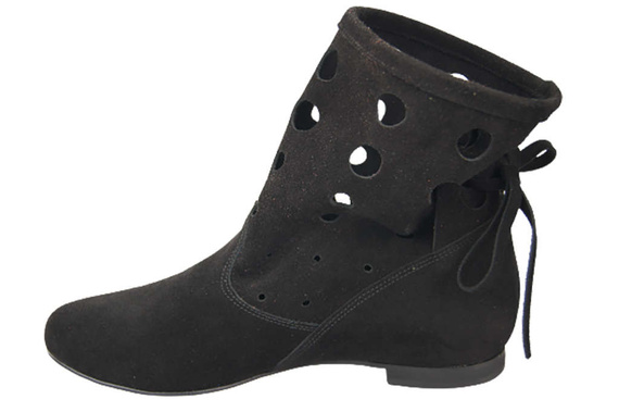 Shoes Boots Women's natural leather velor 160 ElitaBut