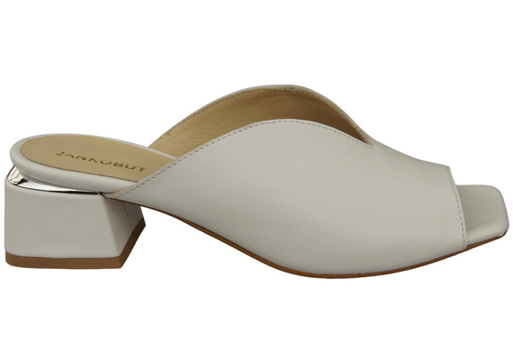 Women's Shoes High-Heeled Flip-Flops Natural Leather 210 ElitaBut