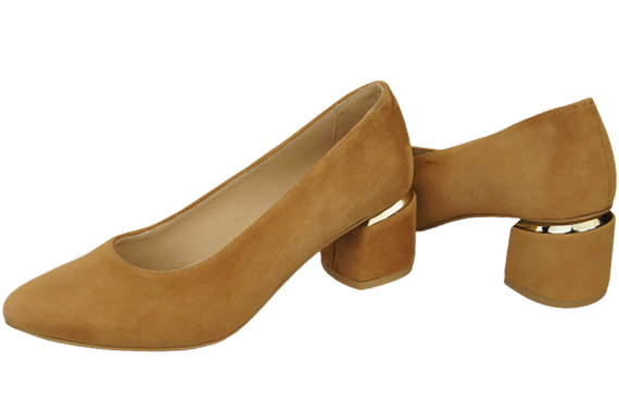 Women's footwear Women's pumps Suede leather 143 ElitaBut