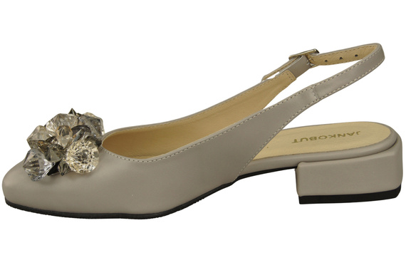 Women's Shoes Sandals with Crystals Natural Leather 215 ElitaBut