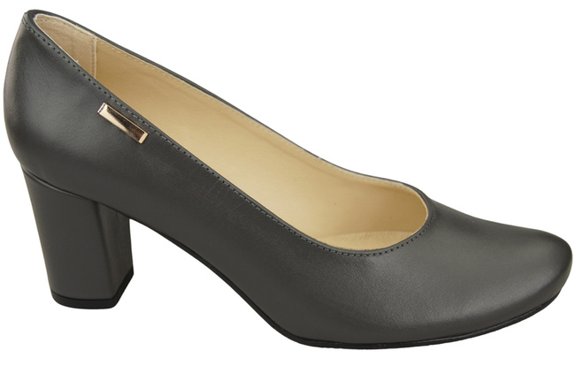 Footwear Classic Women's Natural Leather Almond Nose Dugout 201 ElitaBut
