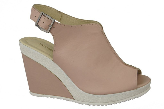 Shoes Sandals for women Wedge natural leather 992 ElitaBut