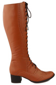 Shoes Women's boots Lace-up natural leather 595 ElitaBut