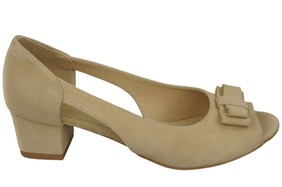 Women's Shoes Sandals Natural Leather Suede 145 ElitaBut