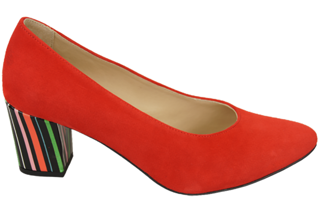 Women's footwear Women's pumps Suede leather 158 Z ElitaBut