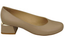 Women's shoes Pumps Natural leather 159 ElitaBut