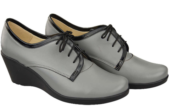 Shoes Women's Brogues On Wedge Natural leather 181 ElitaBut