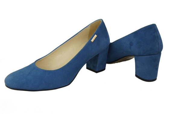 Women's Shoes Pumps Natural Leather Suede 125 ElitaBut