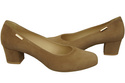 Comfortable Women's Shoes Pumps Natural Suede Leather 172 Z ElitaBut