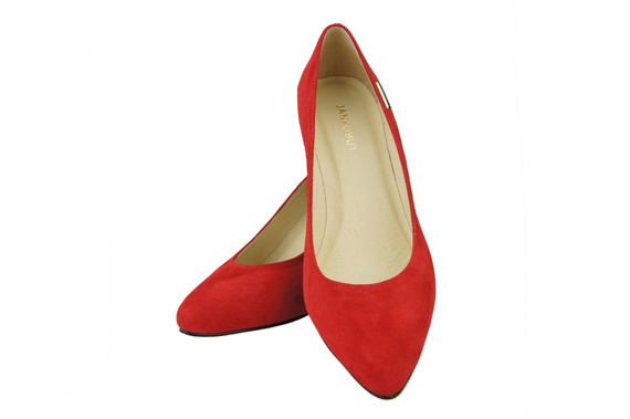 Women's Shoes Pumps Natural Leather Suede 106 ElitaBut