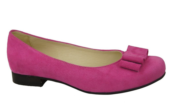 Women's Shoes Ballerinas natural leather Suede 126 ElitaBut