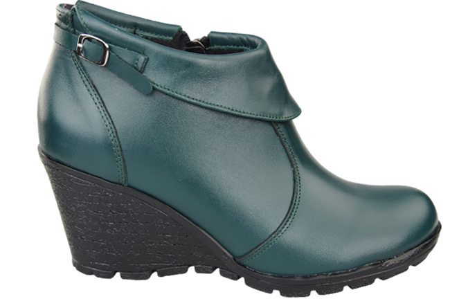 Shoes Boots for Women Wedge natural leather 739 ElitaBut