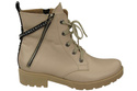 Footwear Boots Women's boots with the inscription NICE Natural Leather 173 L ElitaBut
