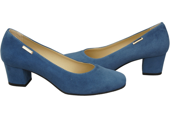 Comfortable Women's Shoes Pumps Natural Suede Leather 172 Z ElitaBut