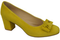 Women's shoes Pumps Natural leather suede 163 ElitaBut