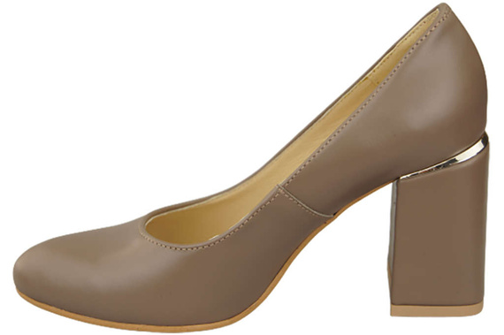 Women's shoes Pumps Natural leather 179 ElitaBut