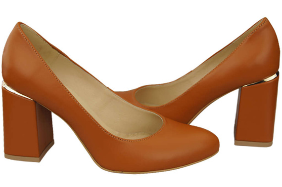Women's shoes Pumps Natural leather 179 ElitaBut