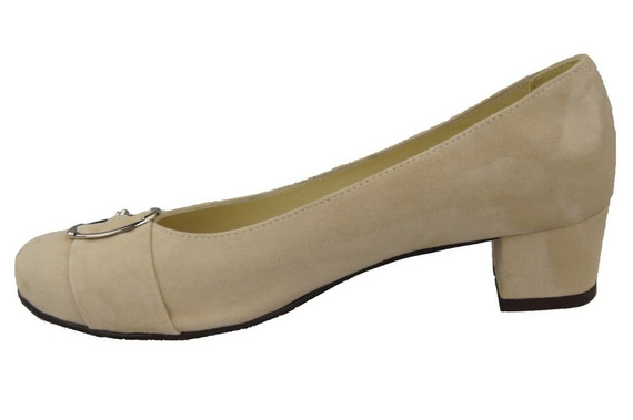 Women's Shoes Pumps Natural Leather Suede 135 ElitaBut