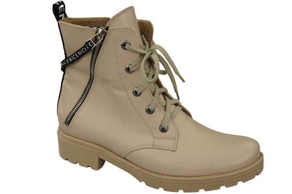 Footwear Boots Women's boots with the inscription NICE Natural Leather 173 Z ElitaBut