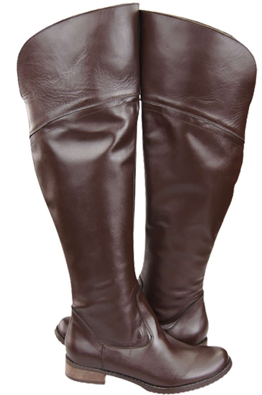 Shoes Boots Women Boots Over-the-knee boots Over-the-knee natural leather 638 ElitaBut