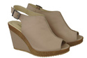 Shoes Sandals for women Wedge natural leather 992 ElitaBut