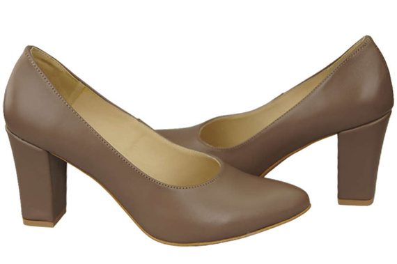 Women's shoes Pumps Natural leather 170 ElitaBut
