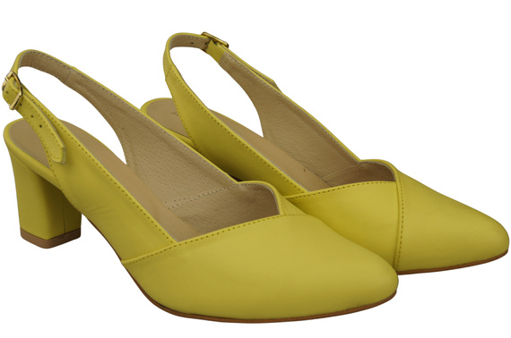 Women's Shoes High Heel Sandals Natural Leather 217 ElitaBut