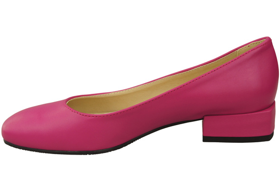 Comfortable Women's Shoes Flat Pumps, Natural Leather 204 ElitaBut