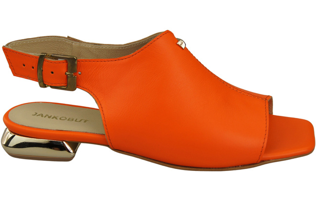 Comfortable Women's Shoes Sandals Flat Gold Heel Natural Leather 207 ElitaBut