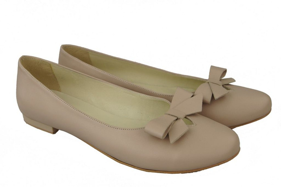 Shoes Ballerinas Women's natural leather 998 ElitaBut
