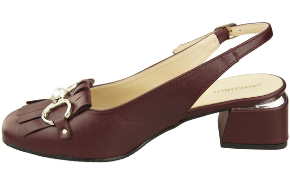 Women's Shoes Sandals Decorated with Fringes Natural Leather 208 ElitaBut