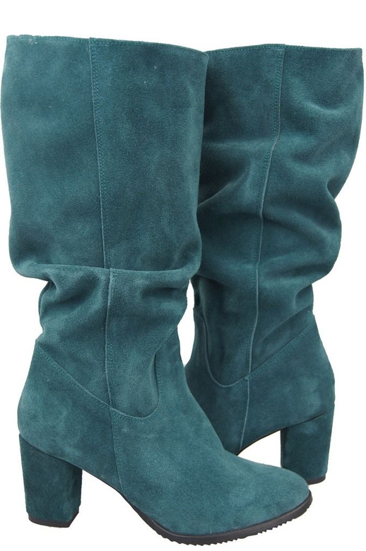 Shoes Boots Women's natural leather Velor 141 ElitaBut