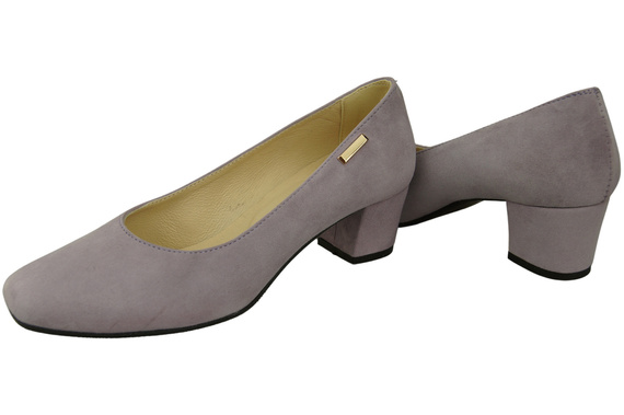 Comfortable Women's Shoes Pumps Natural Suede Leather 172 Z ElitaBut