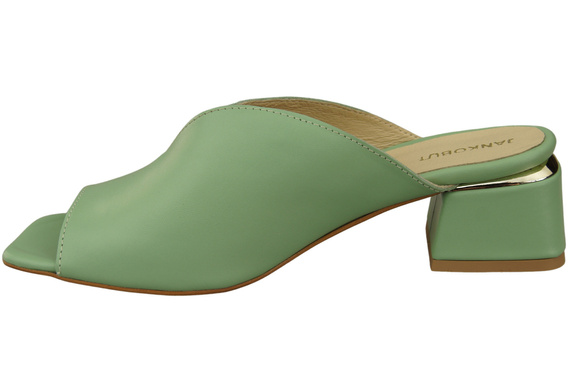 Women's Shoes High-Heeled Flip-Flops Natural Leather 210 ElitaBut