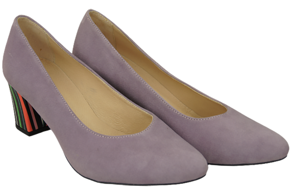 Women's footwear Women's pumps Suede leather 158 Z ElitaBut