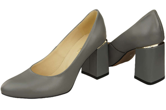 Women's shoes Pumps Natural leather 179 ElitaBut