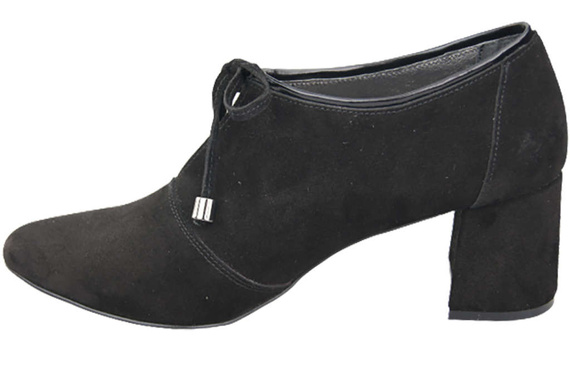 Women's shoes Low shoes Natural leather velor 183 ElitaBut