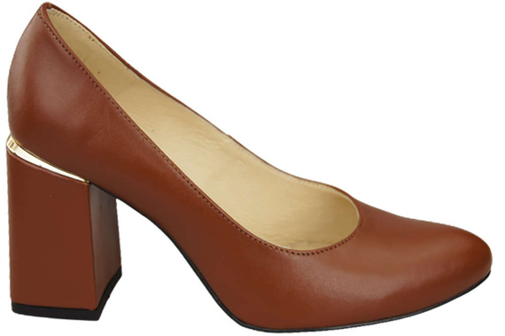 Women's shoes Pumps Natural leather 179 ElitaBut